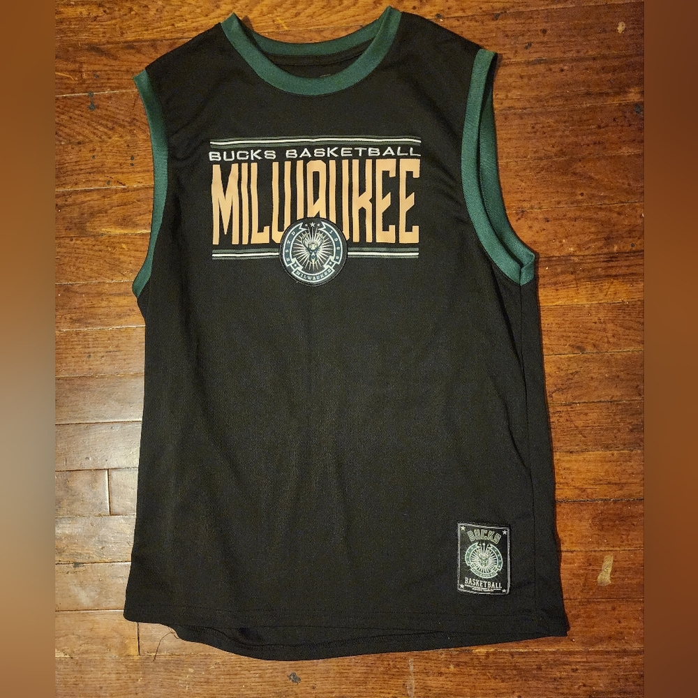 Milwaukee Bucks Giannis Antetokounmpo Mens Sz Large Jersey